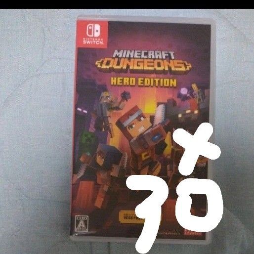 【お得】 Minecraft Dungeons Hero Edition Switch 30個