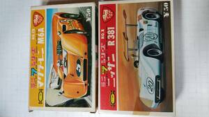  central model 1/40 Mini 7 series Nissan R381 & McLAREN M6Azen my Japan Grand Prix can nam original unopened 