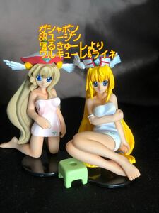 ガシャポン SRユージン ワルキューレ～ワルキューレ&ライネ　ガチャガチャ　美少女　ミニフィギュア