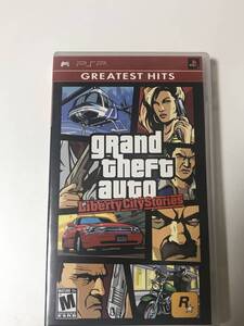 【PSPソフト】希少レア_海外版(輸入版)grand theft auto Liberty City Stories(英語の勉強をしながらGAMEを!)