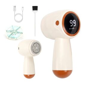 毛玉取り器 毛玉とり Type-C充電式 6枚歯 コードレス 電動 軽量 強力 替刃付き ニット 靴下 新品 未使用