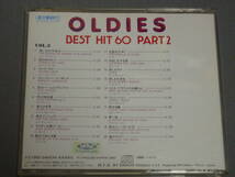 K06 オールディーズ・ベスト・ヒット６０　Oldies (Best Hit 60 - Part 2 Vol.2) 英文歌詞・帯付き　[CD]_画像3