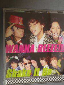 K04 Kis-My-Ft2　WANNA BEEEE!!! / Shake It Up [キスマイショップ限定盤]　帯付き　[CD]