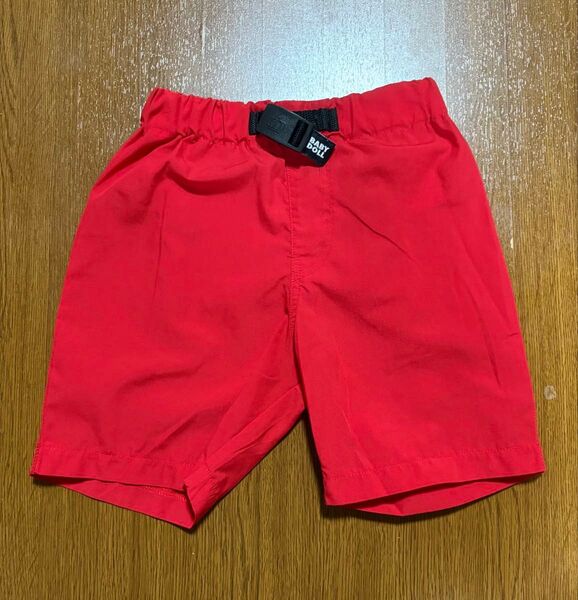 【BABY DOLL 110cm】ハーフパンツ ベビードール キッズ 子供服 赤 レッド