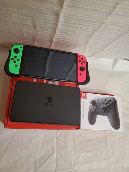 Switch 有機ELモデル Nintendo 任天堂 ニンテンドースイッチ プロコントローラー付き