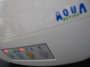* unused portable electrolysis aquatic . vessel AQUA ACTIVE aqua active AQUA-21*