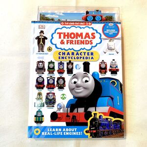 【新品】きかんしゃトーマス 大図鑑 フィギュア付き英語絵本 機関車 180ページ