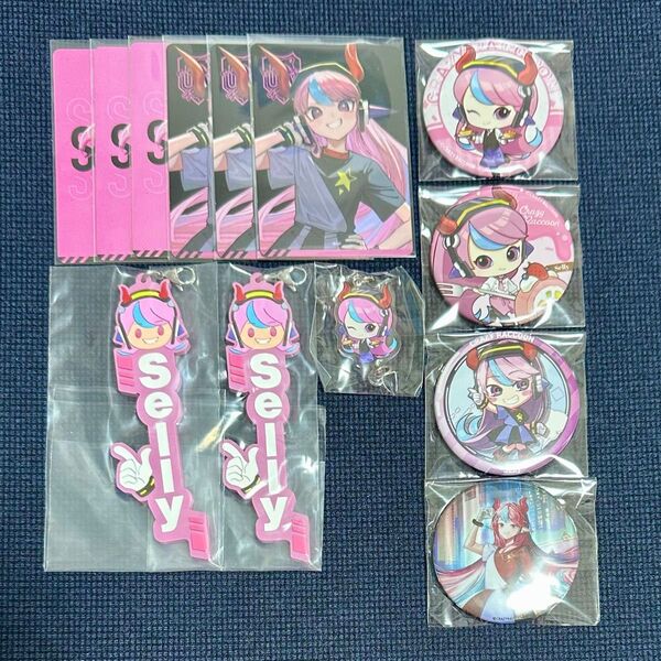 Crazy Raccon クレイジーラクーン CR 缶バッジ ステッカー Selly セリー