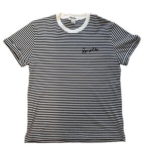 【美品】Gymphlex 半袖ボーダーTシャツ Mサイズ