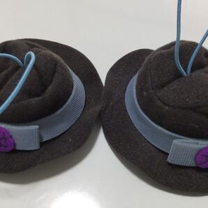 ミニチュアハット 2個セット 寮服 10cmぬい用 10cmぬい オクタ オクタヴィネル ツイステ ツイステッドワンダーランド