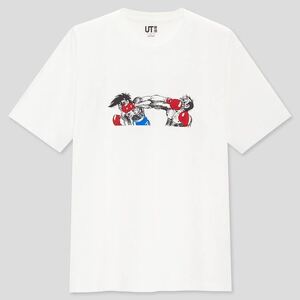 マンガ UT グラフィックTシャツ スポーツ あしたのジョー（半袖・レギュラーフィット）ユニクロ Tシャツ メンズM チャンピオン ジャンプ