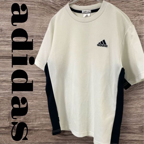 adidas アディダス Tシャツ カットソー トップス 半袖 スポーツウェア メンズ S ホワイト 白