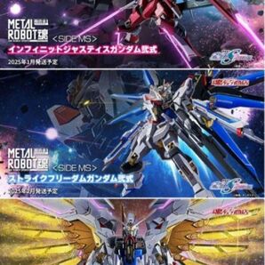 メタルロボット魂 ストライクフリーダム 弐式 プラウドディフェンダー インフィニットジャスティス弐式 3種セット