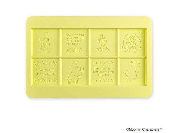 シリコーン板チョコ型(ムーミンファミリー)ムーミン チョコ シリコン 型