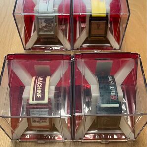 【4個コンプリートセット】ファミコン リストウォッチ IN キューブケース ゲームセンター バンプレスト 腕時計