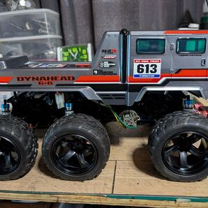 タミヤ 電動RCカー ダイナヘッド 6×6 組立済