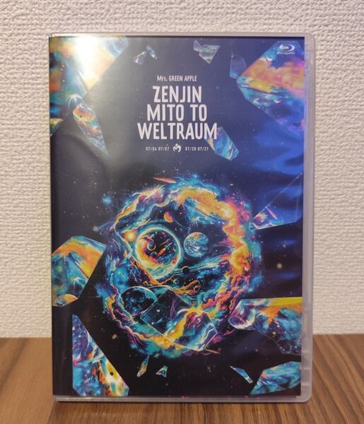 Mrs. GREEN APPLE ZENJIN MITO TO WELTRAUM Blu-ray ブルーレイ