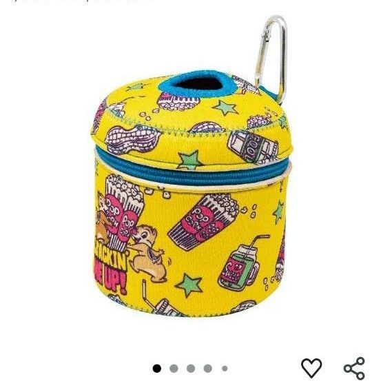 チップ&デール ディズニー トイレットペーパーケース ホルダー カバー ロールペーパーケース ベルト カラビナ付き