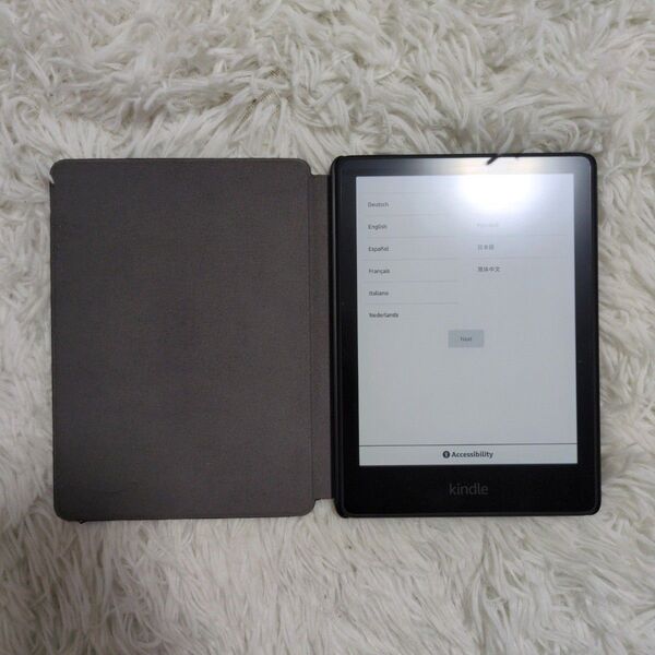 キンドル ペーパーホワイト Kindle Paperwhite 第11世代 8GB 広告なし Amazon純正カバーセット
