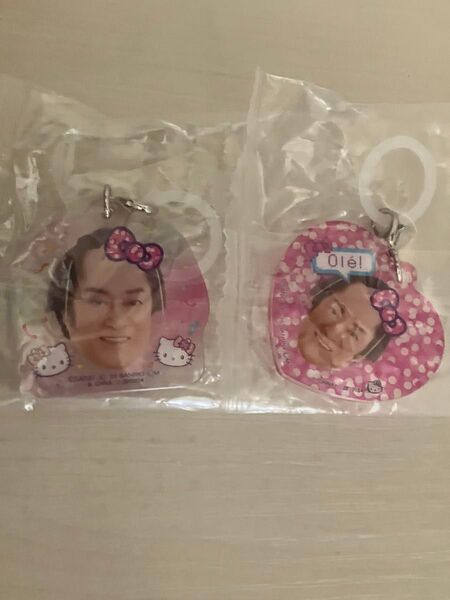 マツケンサンバ×ハローキティ!ふらっとめじるしアクセサリー 2種セット 松平健