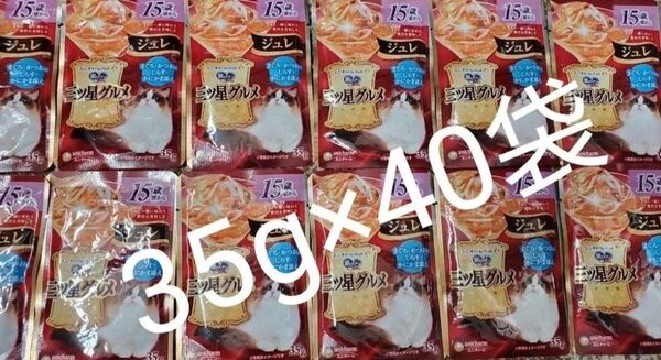銀のスプーン 三ツ星グルメ パウチ 35g×40袋 猫おやつ