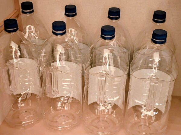 4L 焼酎ペットボトル空容器×8本|水タンク・防災・DIYに活用◎ 4リットル