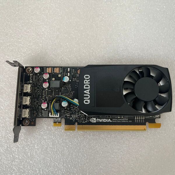 NVIDIA QUADRO P400 2GB Mini DisplayPort グラフィックスカード ロープロファイル