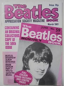The Beatles Book MONTHLY No.59 1981. March UK版 80年代の復刻版 美品