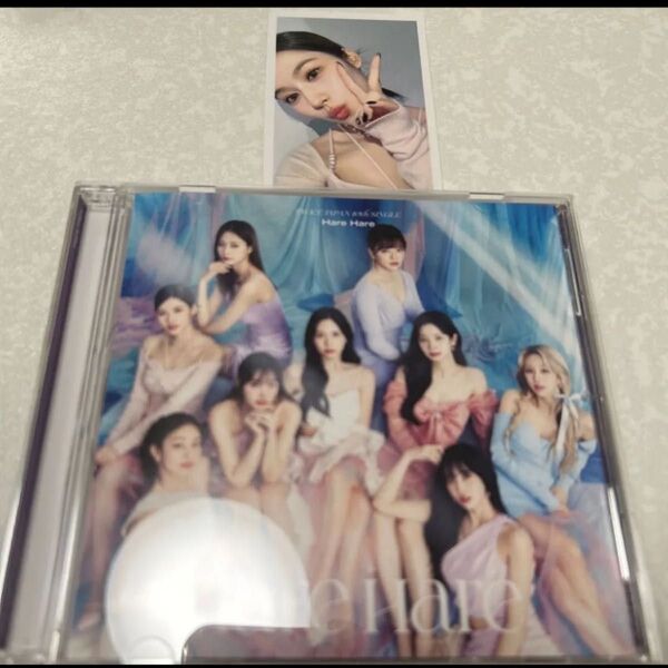 CD TWICE サナ トレカ 通常盤 HAREHARE