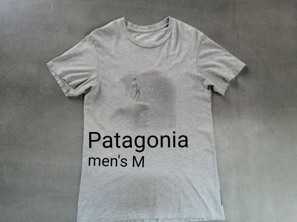 Patagonia パタゴニア 半袖Tシャツ メンズM グレー コットン