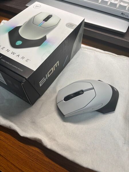 ALIENWARE AW610M ルナライト 有線/無線 ゲーミング マウス