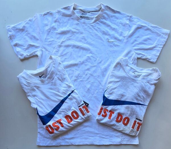 【訳あり】 ナイキ NIKE ホワイト Tシャツ 3枚 Mサイズ