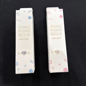 PUKU PUKU GELS ノンワイプジェル 2本セット ネイル ぷっくり