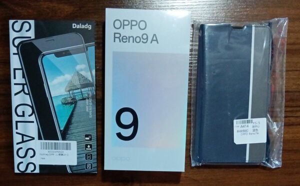 Reno9 A 6.4インチ メモリー8GB ストレージ128GB ナイトブラック ワイモバイル