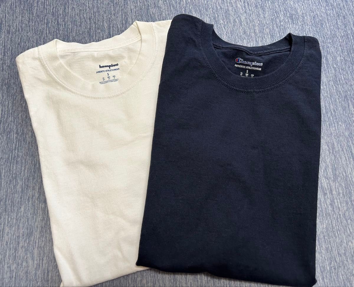 Champion Tシャツ 2枚セット Sサイズ　ホワイト ネイビー
