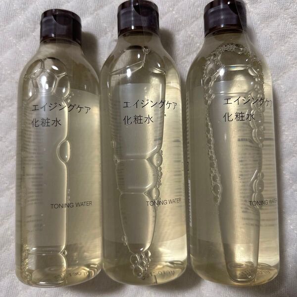 無印 3本 エイジングケア化粧水 本体/300mL