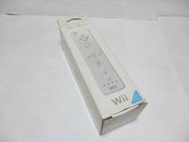 WII　箱付き　リモコン　ストラップ付　ホワイト　激安！！！_画像1