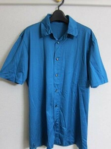 SHELLAC shirt short sleeves turquoise 48 shellac 