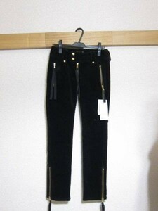 DRESSCAMP pants corduroy side Zip 38 Col.9 black 1173-160603 Dress Camp 