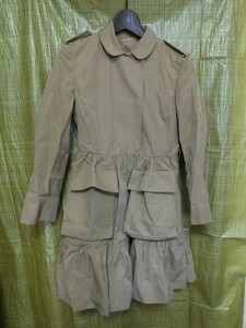 miu miu trench coat jacket 40 beige MiuMiu 