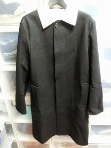 GIVENCHY wool coat 44 black #15W-0210-419ji van si.