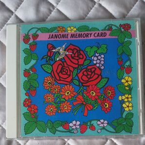 ジャノメ 刺繍カード 花シリーズ