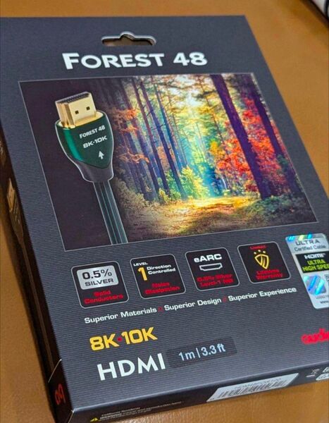 新品 audioquest Forest 48 HDMIケーブル 1m オーディオクエスト