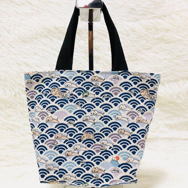 ハンドメイド トートバッグ コットンこばやし