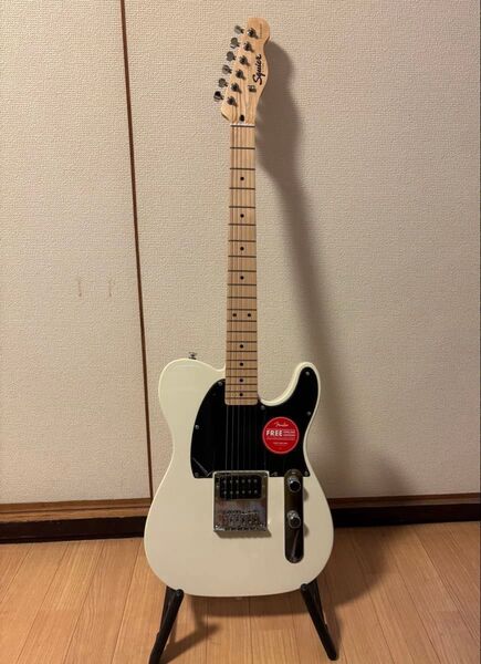 【ほぼ新品】Squier Sonic Esquire H (Arctic White/Maple Fingerboard)