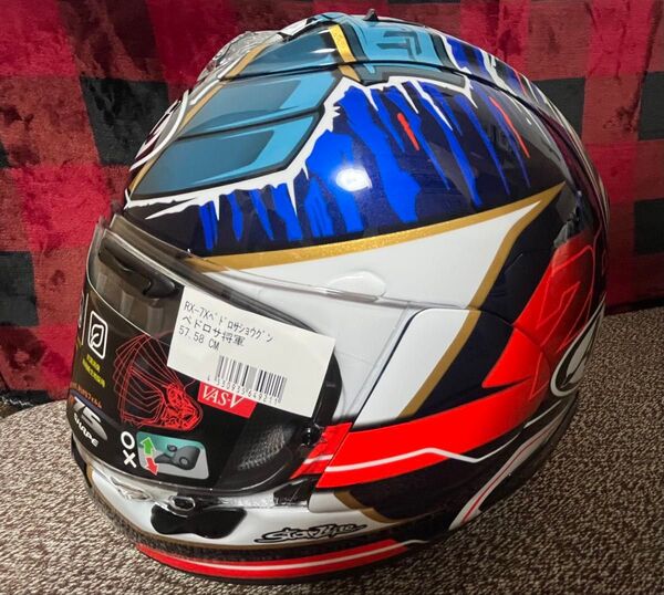 Arai フルフェイスヘルメット RX-7X PEDROSA SHOGUN ペドロサ 将軍 M(57-58cm)未使用品
