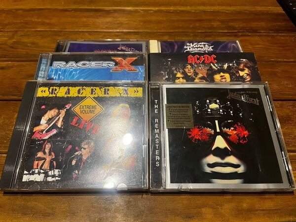 【処分品8/15まで】キンキン声洋楽ハードロック CD 6枚セット ★8/5 3枚追加!