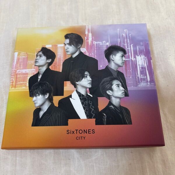 CITY 初回盤B Blu-ray付 CD SixTONES 2ndアルバム