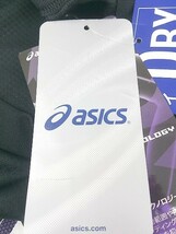 ◇ ●未使用● ASICS アシックス タグ付 バスケットボール プリント 長袖 スポーツウェア Tシャツ カットソー 0 ブラック メンズ_画像3