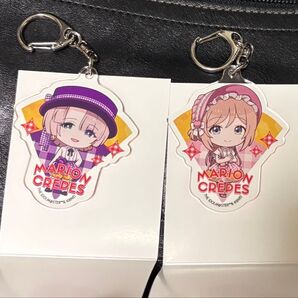 学園アイドルマスター マリオンクレープ アクリルキーホルダー 有村麻央 姫崎莉波 セット